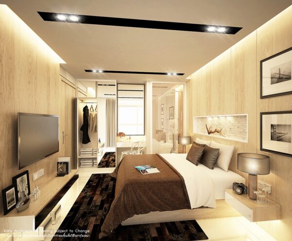 New 1 Bedroom Apartments in Bang Saray, Sattahip, Thailand, From THB 2,399,000