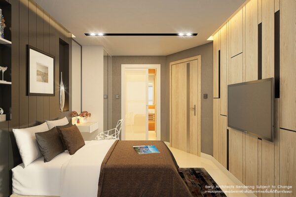 New 1 Bedroom Apartments in Bang Saray, Sattahip, Thailand, From THB 2,399,000