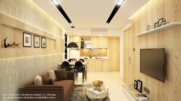 New 1 Bedroom Apartments in Bang Saray, Sattahip, Thailand, From THB 2,399,000