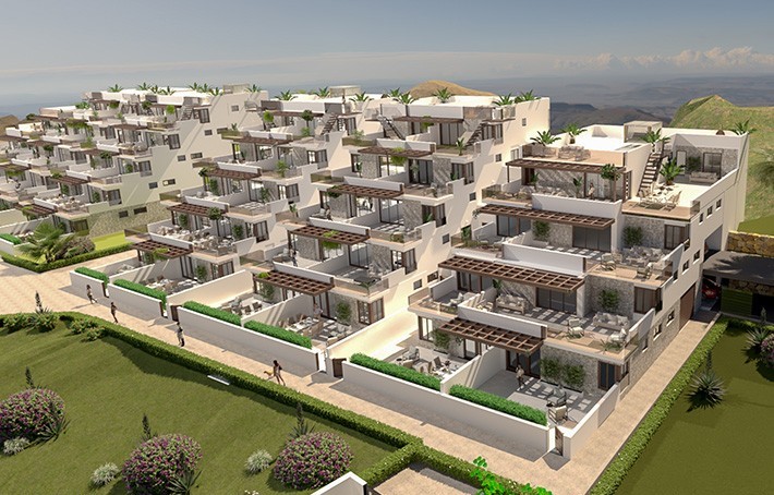 New Off Plan 1, 2 & 3 Bedroom Apartments in Vera Playa, Almeria, Spain, From €179,000