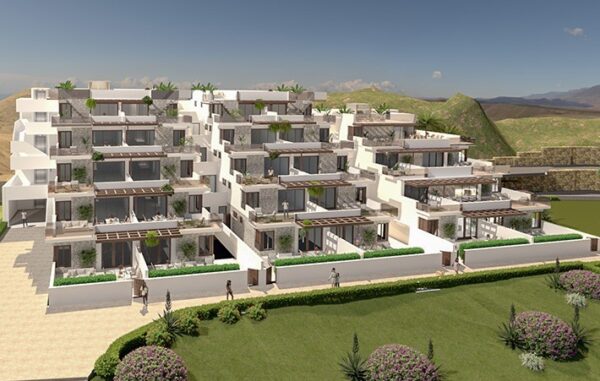 New Off Plan 1, 2 & 3 Bedroom Apartments in Vera Playa, Almeria, Spain, From €179,000