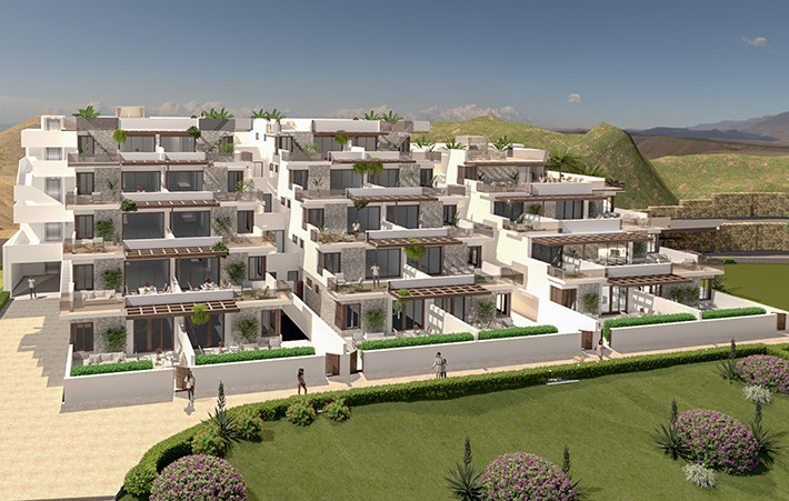 New Off Plan 1, 2 & 3 Bedroom Apartments in Vera Playa, Almeria, Spain, From €179,000