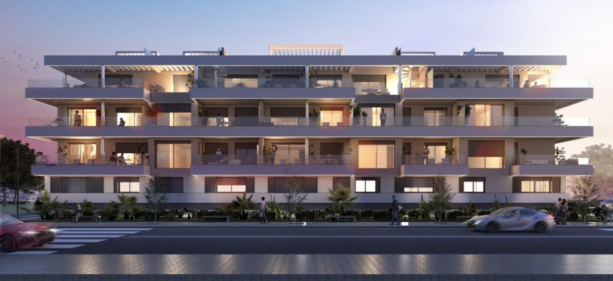 New 1, 2 & 3 Bedroom Apartments in Rincon de la Victoria, Malaga, Spain, From €225,100