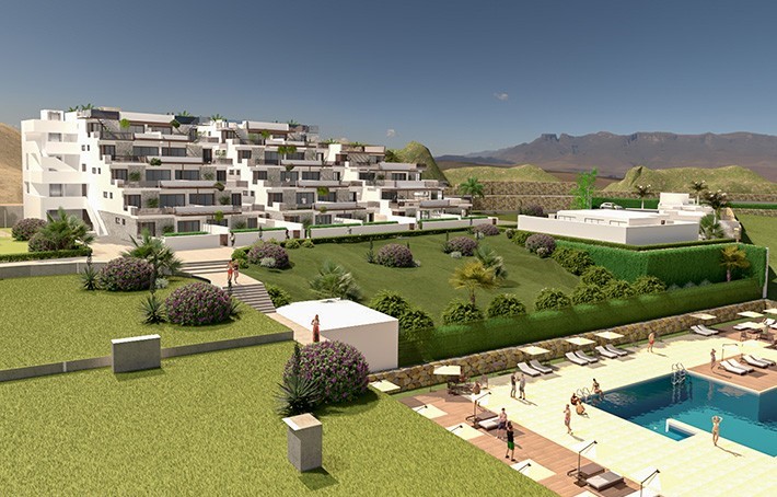 New Off Plan 1, 2 & 3 Bedroom Apartments in Vera Playa, Almeria, Spain, From €179,000