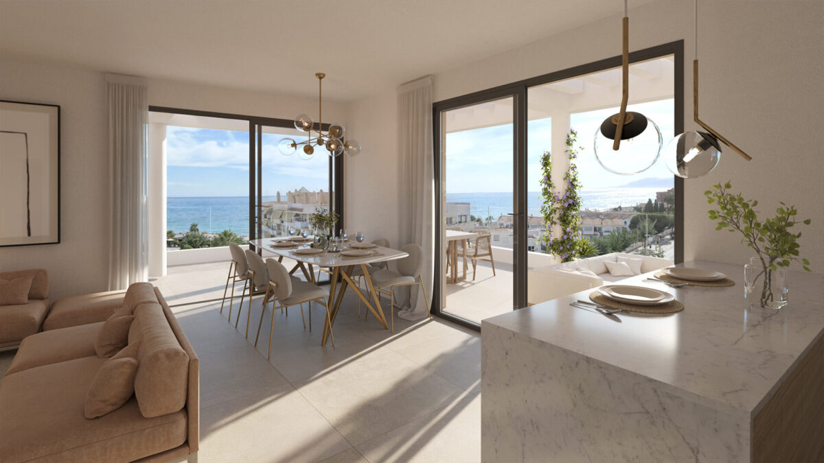 New 1, 2 & 3 Bedroom Apartments in Rincon de la Victoria, Malaga, Spain, From €225,100