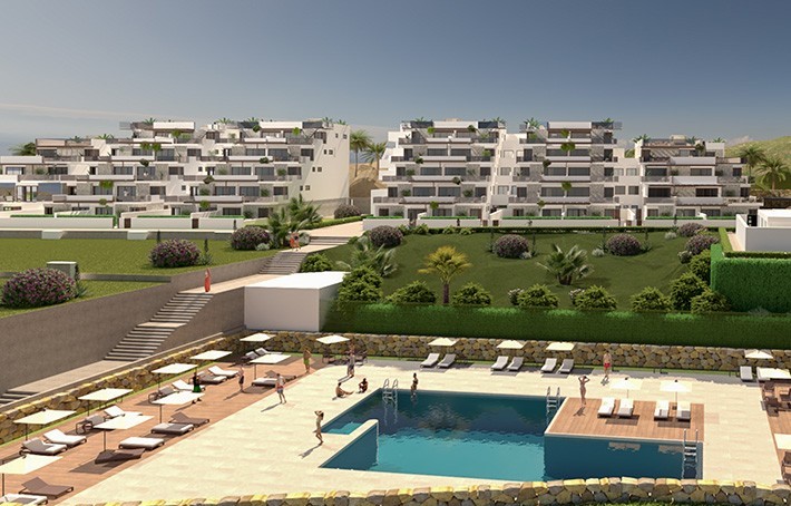 New Off Plan 1, 2 & 3 Bedroom Apartments in Vera Playa, Almeria, Spain, From €179,000
