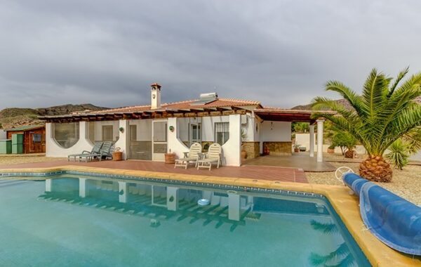 3 Bedroom Villa with Pool in Los Cabreras, Almeria, Spain, €215,000