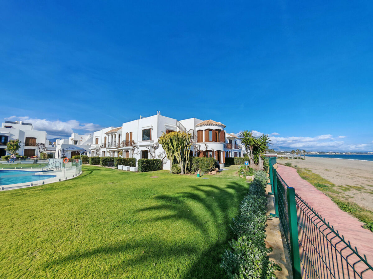 Stunning Beachside 2 Bed Townhouse for sale in Cancelada, Estepona, Malaga, Spain, €460,000