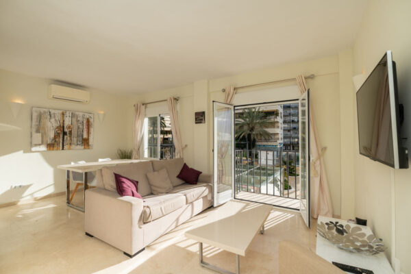 Stunning Frontline 2 Bedroom Apartment in Central Marbella, Malaga, Spain, €448,000