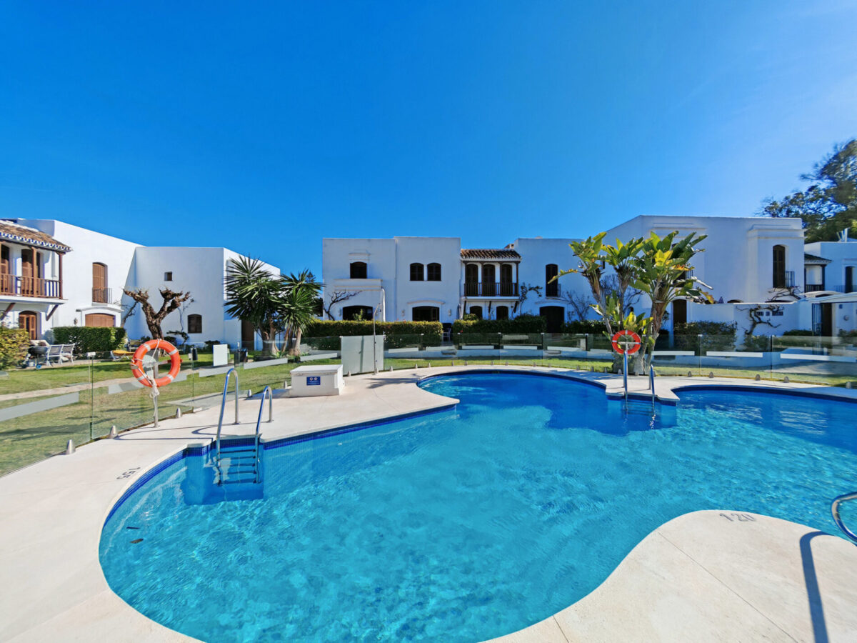 Stunning Beachside 2 Bed Townhouse for sale in Cancelada, Estepona, Malaga, Spain, €460,000