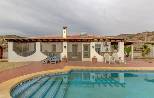 3 Bedroom Villa with Pool in Los Cabreras, Almeria, Spain, €215,000