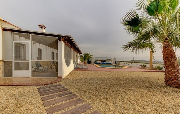 3 Bedroom Villa with Pool in Los Cabreras, Almeria, Spain, €215,000