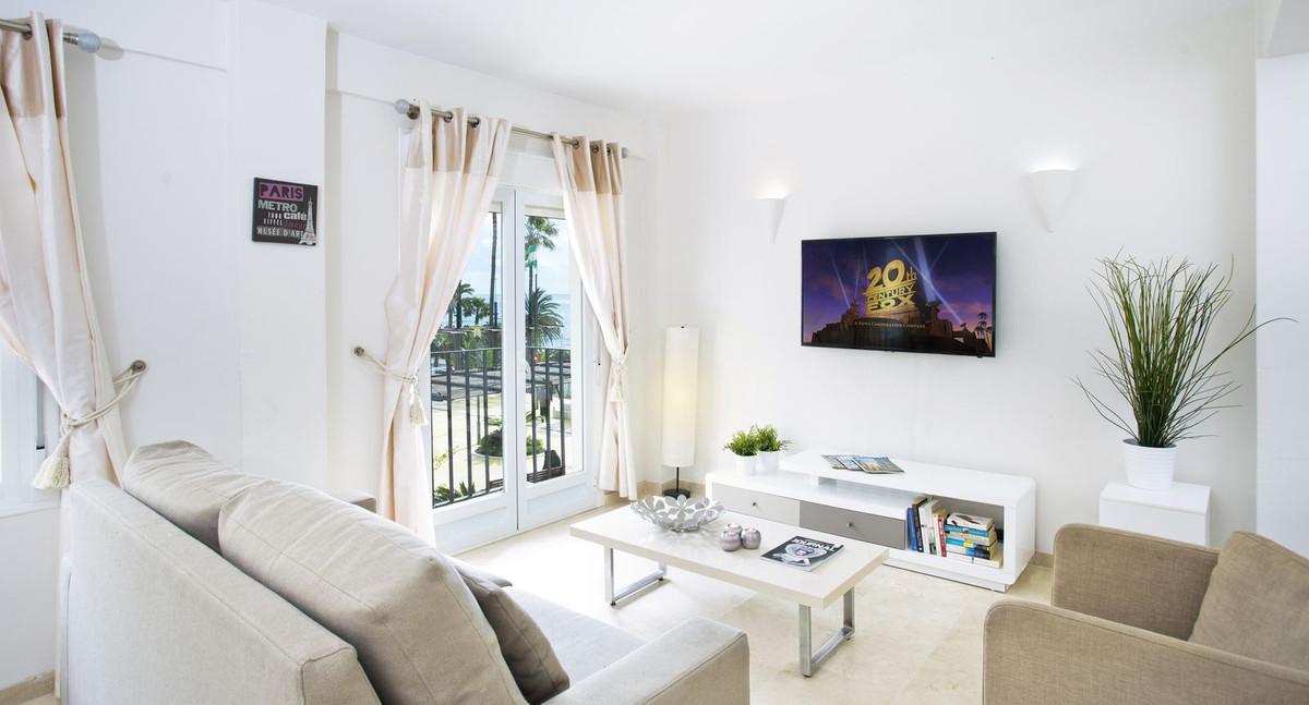 Stunning Frontline 2 Bedroom Apartment in Central Marbella, Malaga, Spain, €448,000