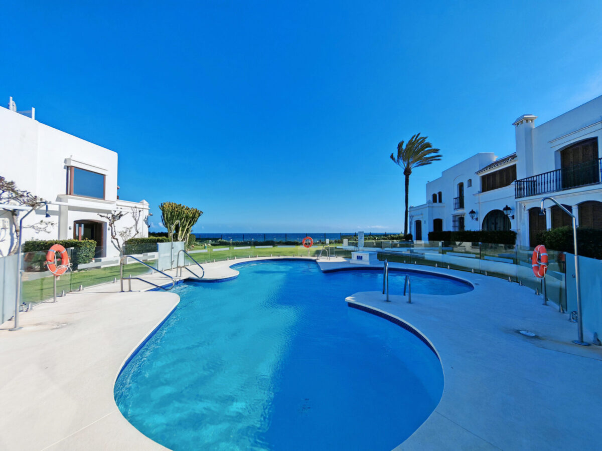 Stunning Beachside 2 Bed Townhouse for sale in Cancelada, Estepona, Malaga, Spain, €460,000