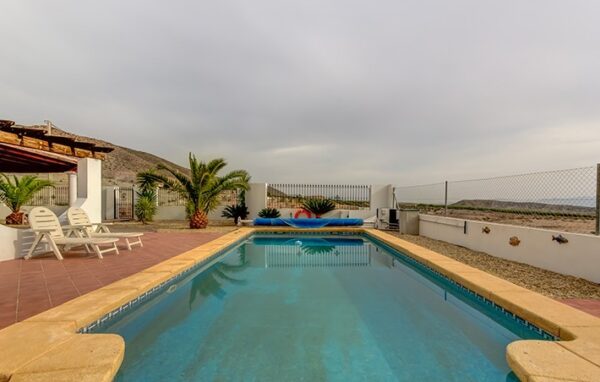 3 Bedroom Villa with Pool in Los Cabreras, Almeria, Spain, €215,000