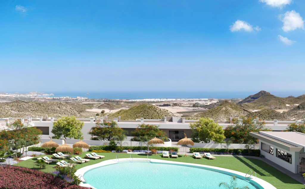 New 1, 2 & 3 Bedroom Apartments in Swing Golf, Pulpi, Almeria, Spain, From €166,000