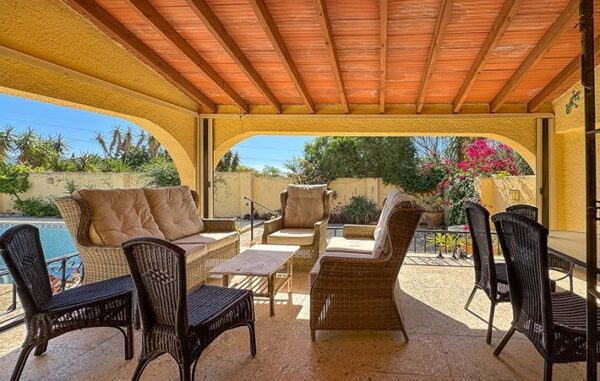3 Bedroom Country Villa with Pool in La Algarrobina, Almeria, Spain, €245,000