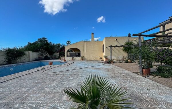 3 Bedroom Country Villa with Pool in La Algarrobina, Almeria, Spain, €245,000