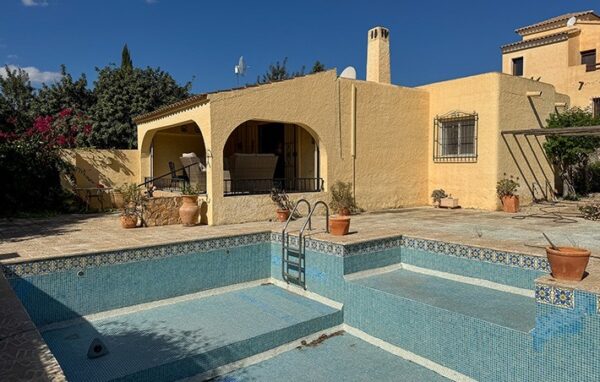 3 Bedroom Country Villa with Pool in La Algarrobina, Almeria, Spain, €245,000