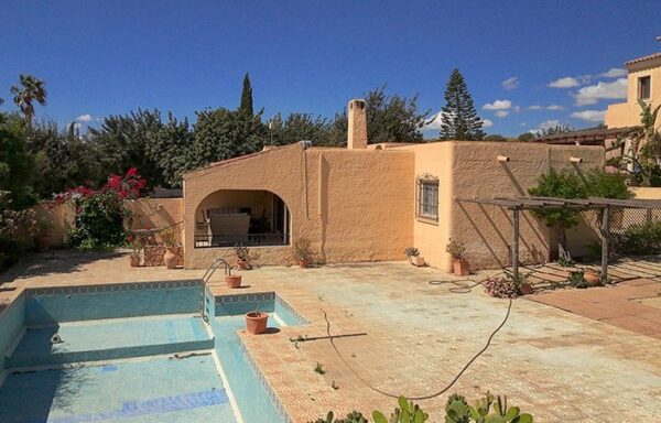 3 Bedroom Country Villa with Pool in La Algarrobina, Almeria, Spain, €245,000