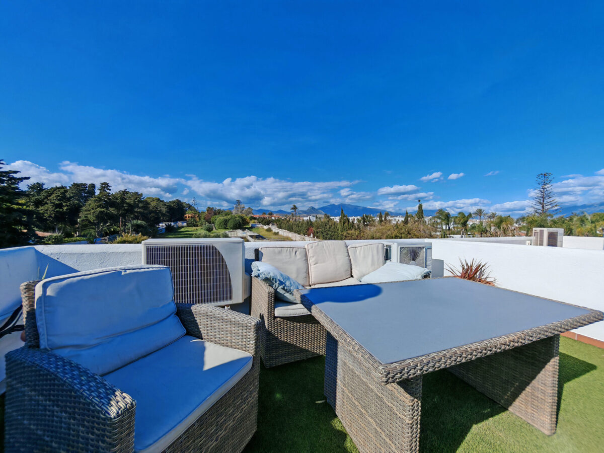 2 Bedroom Beachfront Townhouse in Cancelada, Estepona, Malaga, Spain, €475,000