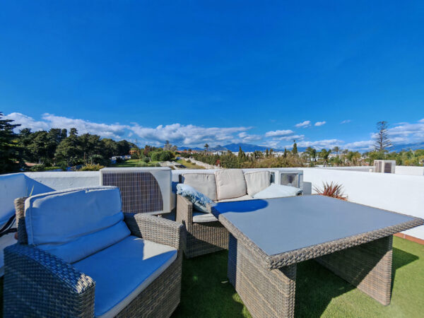 2 Bedroom Beachfront Townhouse in Cancelada, Estepona, Malaga, Spain, €475,000
