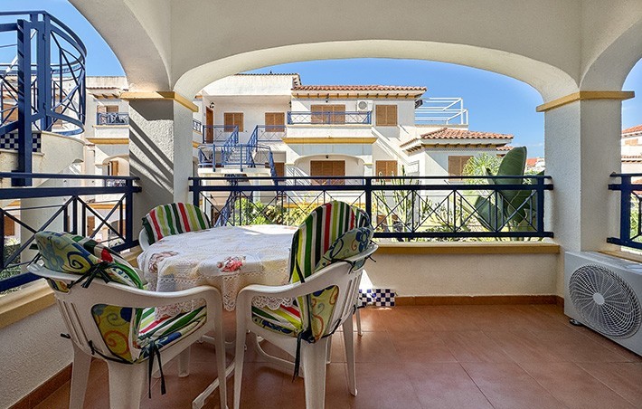 Frontline 2 Bedroom Apartment in Veramar 5, Vera Playa, Almeria, Spain, €149,000
